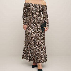 Reformation Ballari Dress Es Leo - Size 14